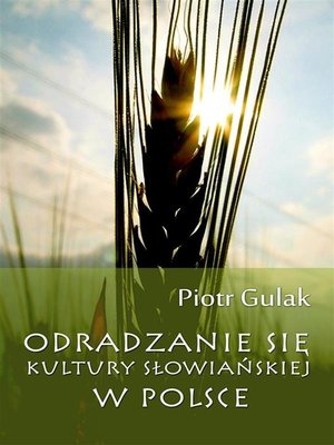 cover image of Odradzanie się kultury słowiańskiej w Polsce